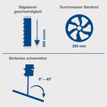 Load image into Gallery viewer, Bandsög HBS30 Scheppach
