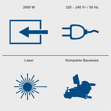 Załaduj obraz do przeglądarki galerii, Piła do metalu Scheppach HM90SL 2200w