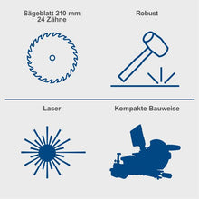 Załaduj obraz do przeglądarki galerii, Piła do metalu Scheppach HM90SL 2200w