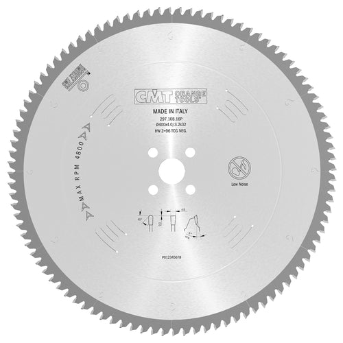 Sagarblað 400x32 Z108 TCG Ál/Laminate