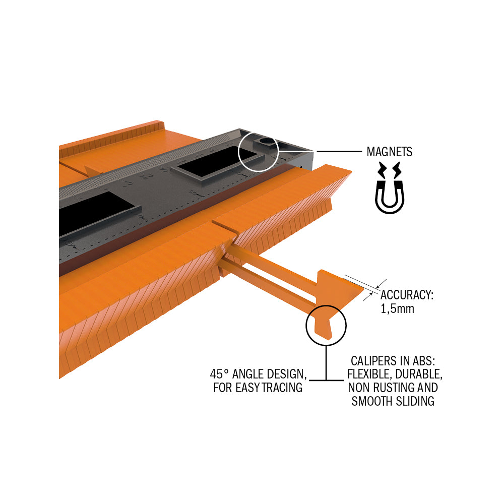 Mátari 250mm x 60mm m lás CMT