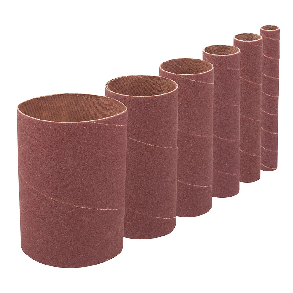 Sandpaper spindle 90mm 120G 6pcs