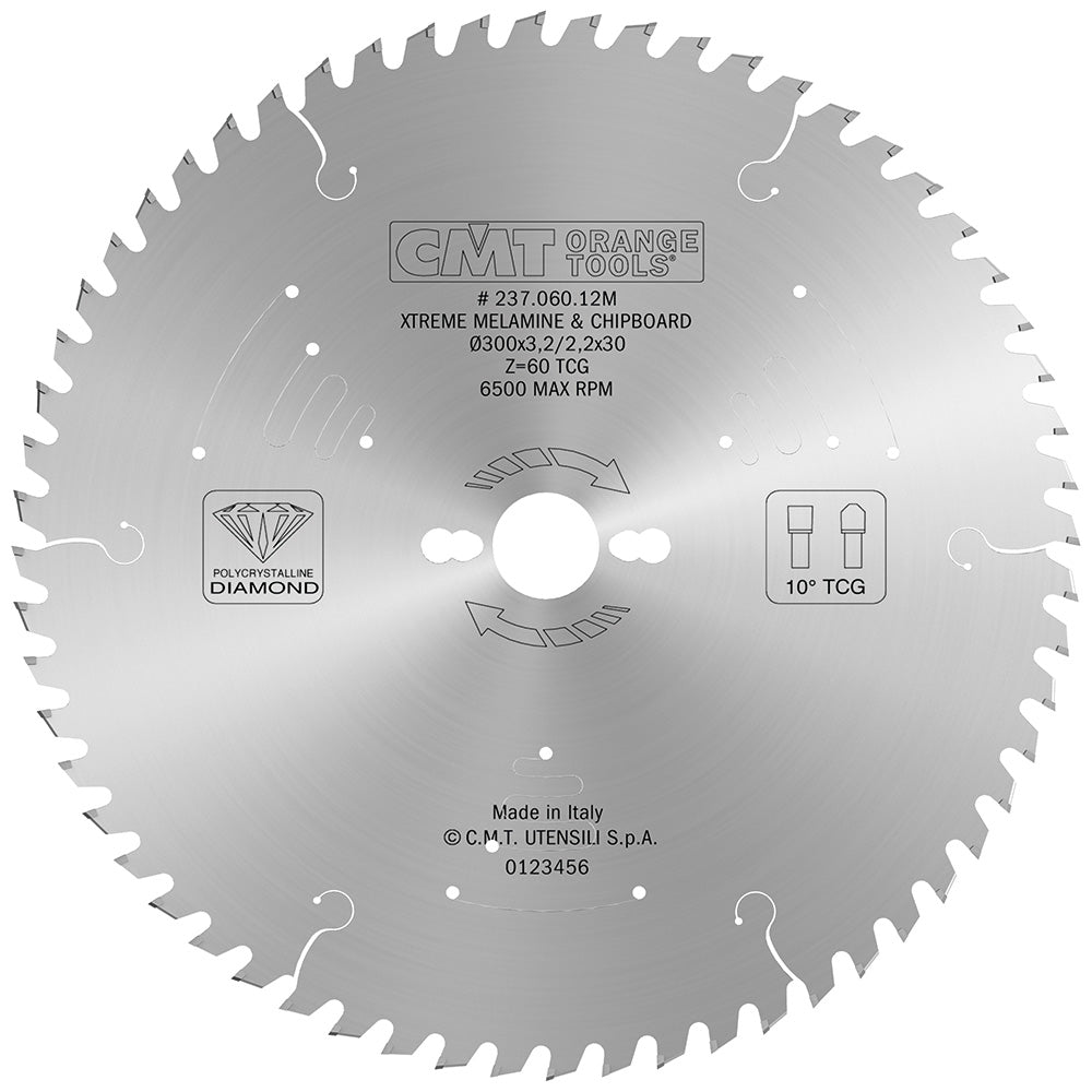 Sagarblað 250x30 Z48 3,2 TCG 10° Demant