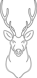 CARVER TEMPLATE DEER