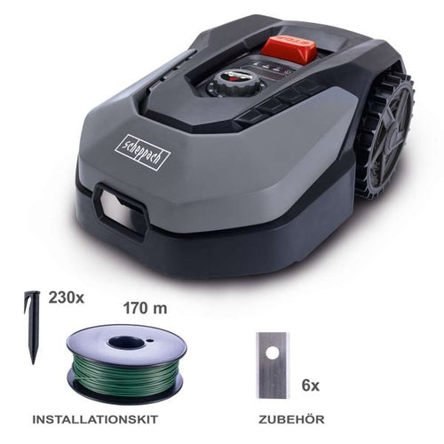 Slátturóbot 470 mm sláttubreidd 18cm 900fm