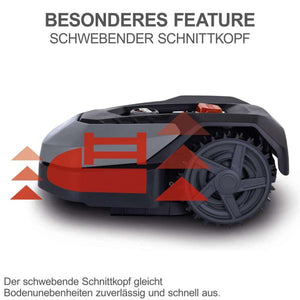 Slátturóbot 470 mm sláttubreidd 18cm 900fm
