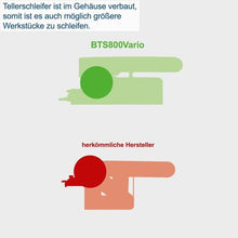 Load image into Gallery viewer, Beltaslípivél BTS800 vario Scheppach