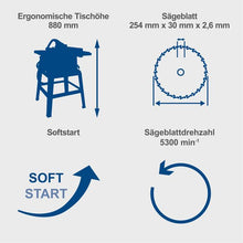 Load image into Gallery viewer, Table saw HS105 Scheppach