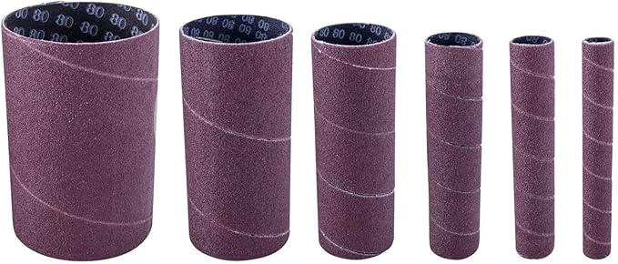 Sandpappir spindill G240  13 -- 76  6stk
