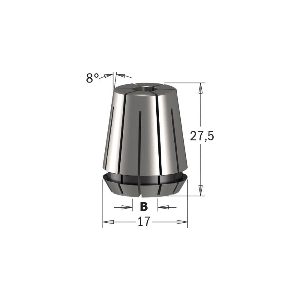 Collet ER16 08mm