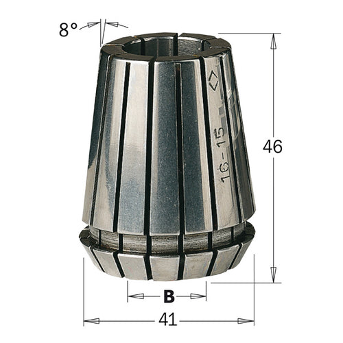 Collet ER40 05mm