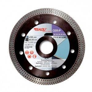 SADU diamond disc 125mm CER-P premium