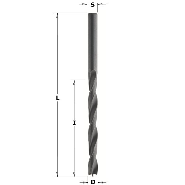 CMT Brad Point Bit 5,5x57x93mm