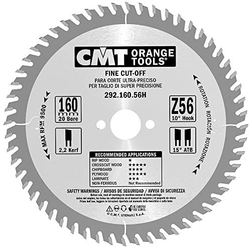 Sagarblað 160x20 Z56 Fine Cut CMT