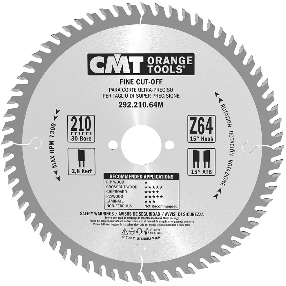 Brzeszczot 210x30 Z64 Fine Cut Cut CMT