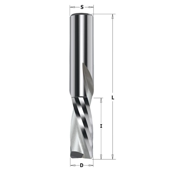 Hand router tooth 8mm 10mm neg 