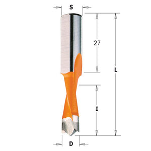 X-treme Dowel Drill D=5x57,5mm S=10 RH