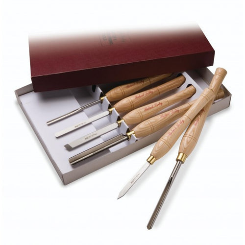 Robert Sorby sliding iron set w. 5 pcs.