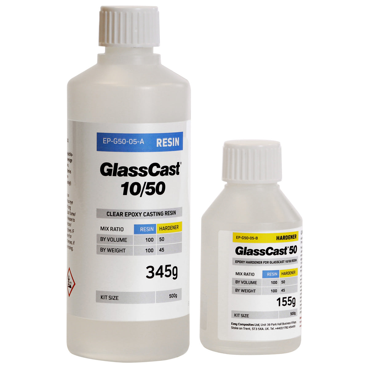 GlassCast 50 0.5 Kg Clear Epoxy resin