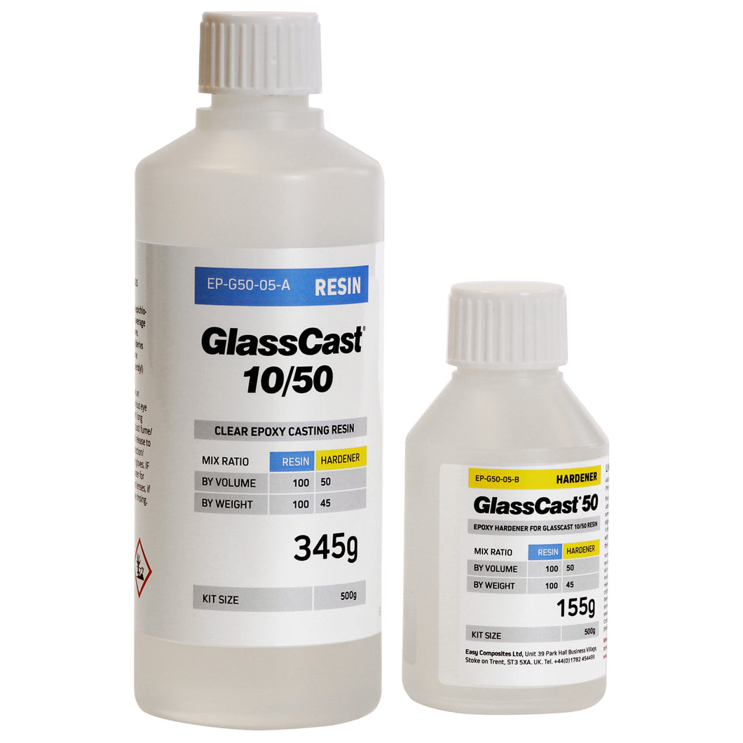GlassCast 50 0,5 Kg Tær Epoxy resin