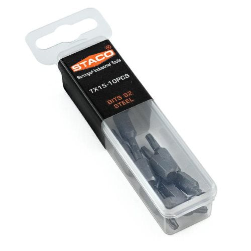 Bit do wkrętów Torx T15 25mm 10szt w pudełku