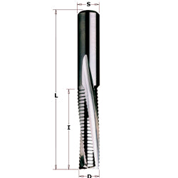 CMT Down cut spiral bit 8x32x80 Z3