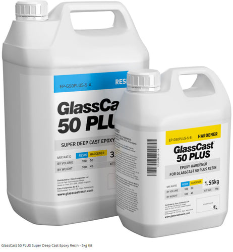 GlassCast 50 05Kg Plus Tært Epoxy resin