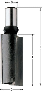 CMT fræsitönn 12mm 12mm leggur
