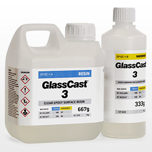 GlassCast 3 01Kg Tært Epoxy resin kit V2
