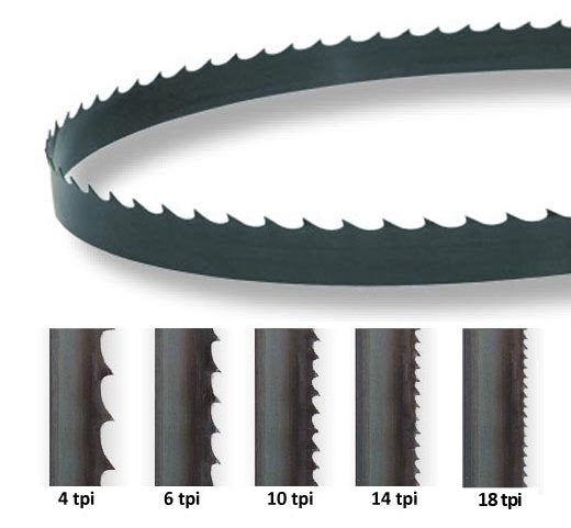 Band saw blade 1400 x 9.5 6tp woodpecker