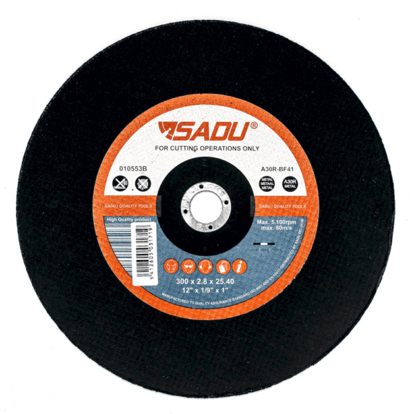 Skurðarskífa f prófílsög  járn 300x25,4