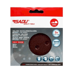 Sandpappír skífa 125mm gr80  5st Bosch