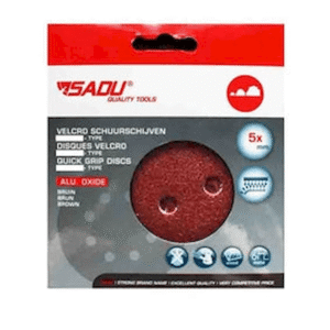 Sadu sandp.skífa 150mm gr080 5 í pakka