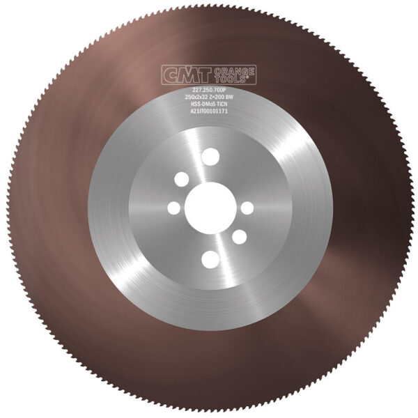 Stálsagarblað 250mm Z200 BW T4 TiCN