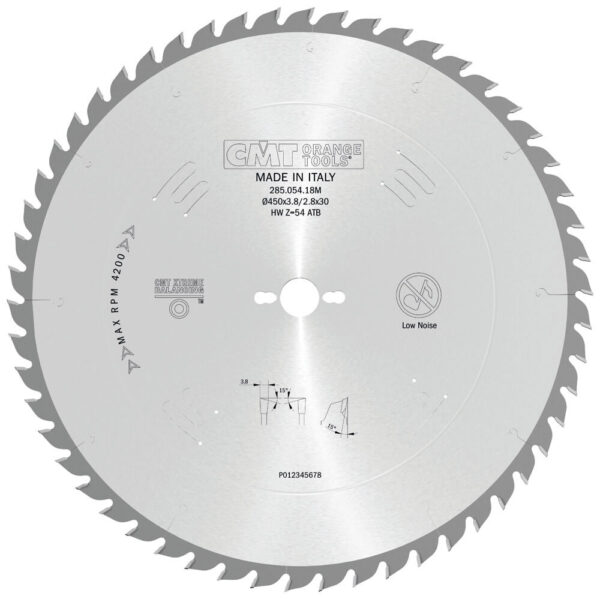 Sagarblað 450x3,8x30 Z54 performance