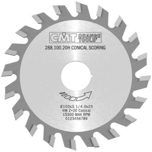 Forskurðarblað 100x20 Z20