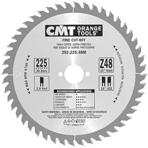 Sagarblað 225x30 Z48 CMT