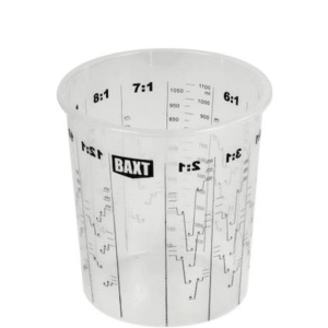 Blöndunar glas 1300 plast