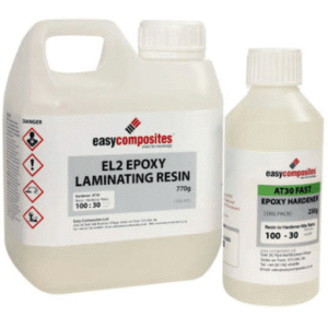 EL2 Epoxy Laminating resin Fast/slow 1Kg