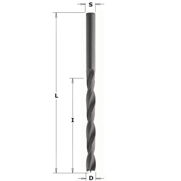 CMT Brad Point Bit 4,5x47x80mm