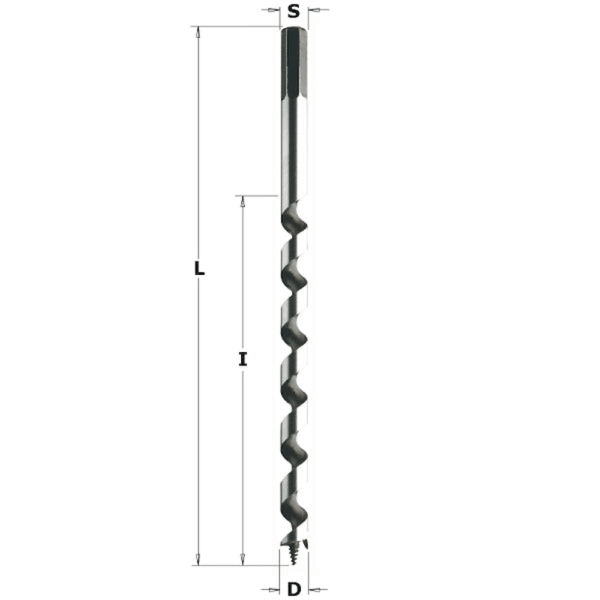 Snigilbor 10x155x230