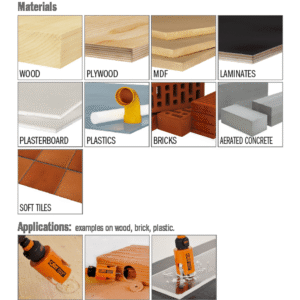 Dósabor f. timbur ofl 029 mm