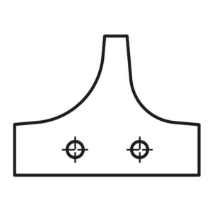 Hnífar í fræsihaus 694004