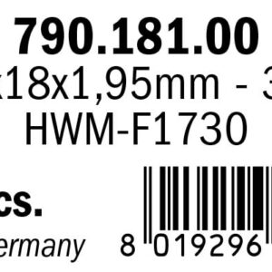 Hnífur í Fræsihjól 18x18x2 mm