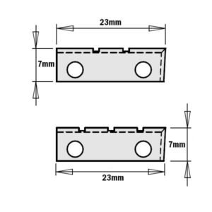 Hnífur í skiptitönn 2