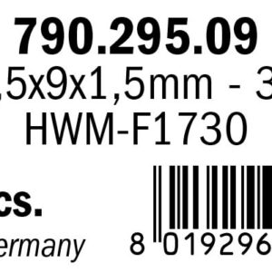 Hnífur í Skiptitönn 29,5x9x1,5mm