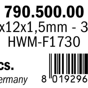 Hnífur í Skiptitönn 50x12x1,5mm