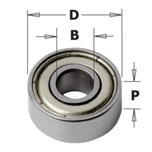 Lega d=6,35mm D=12,7mm