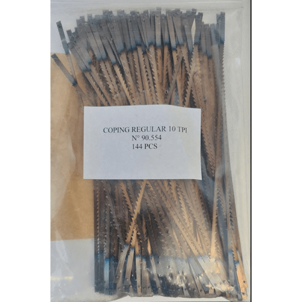 Laufsagarblöð Pégas 10tpi 144 stk