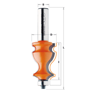 Fræsitönn S=12mm 27mm